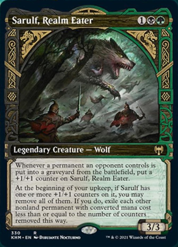 Sarulf, Realm Eater (Showcase) [Kaldheim] | Webway Games
