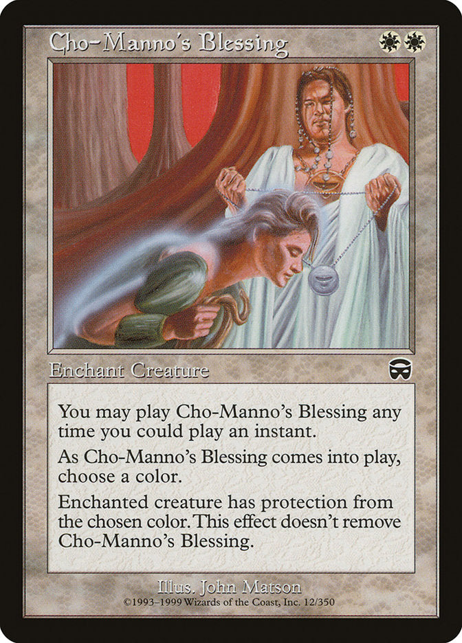 Cho-Manno's Blessing [Mercadian Masques] | Webway Games