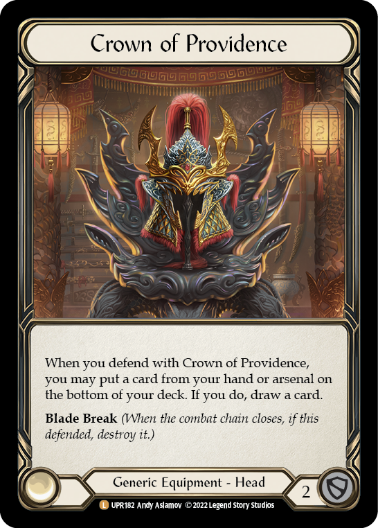 Crown of Providence [UPR182] (Uprising)  Rainbow Foil | Webway Games