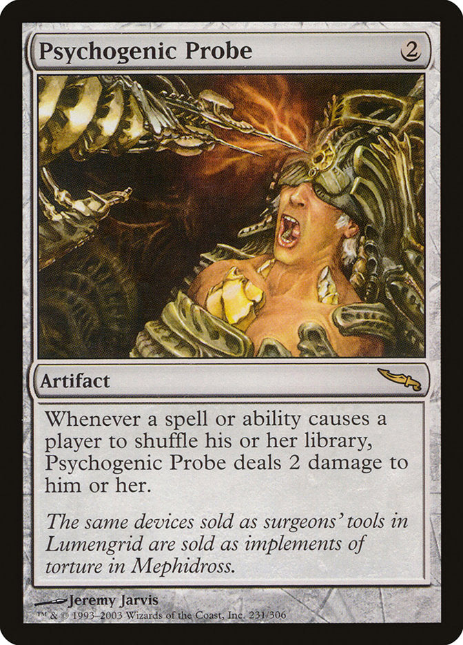 Psychogenic Probe [Mirrodin] | Webway Games