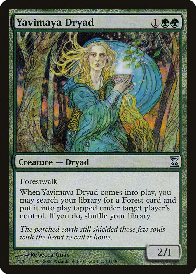 Yavimaya Dryad [Time Spiral] | Webway Games