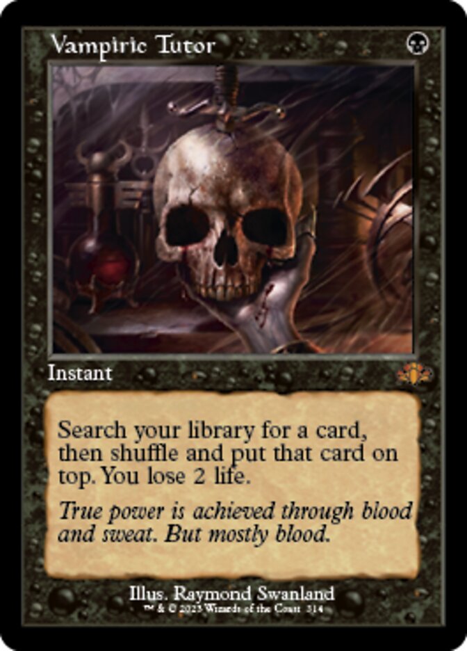 Vampiric Tutor (Retro) [Dominaria Remastered] | Webway Games