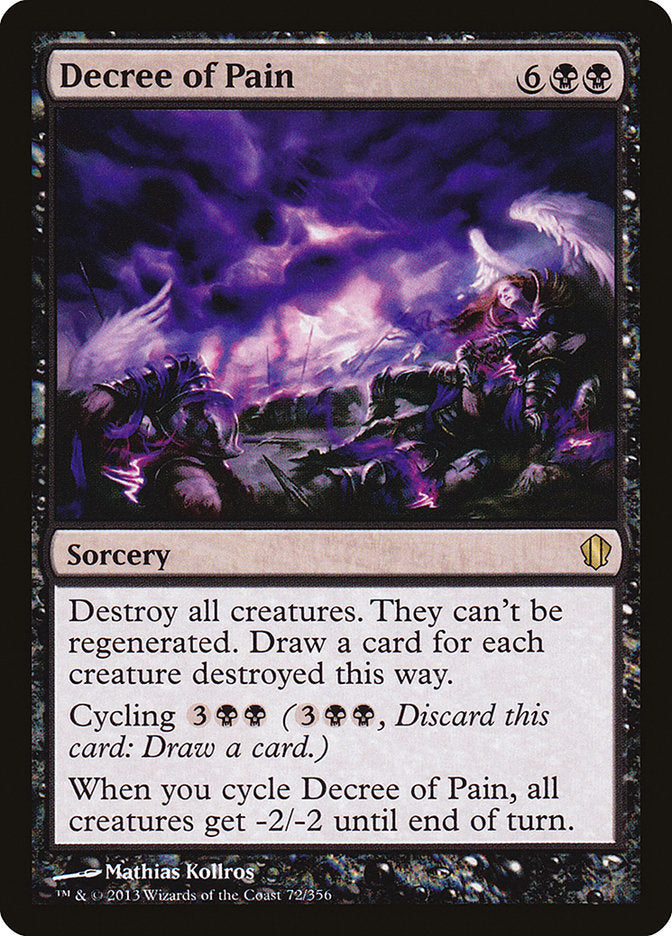 Decree of Pain [Commander 2013] | Webway Games