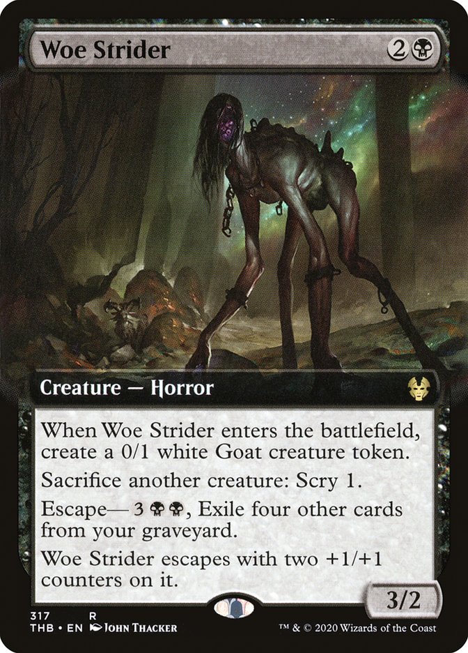 Woe Strider (Extended Art) [Theros Beyond Death] | Webway Games