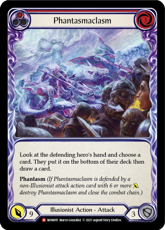 Phantasmaclasm (Rainbow Foil) [MON091-RF] 1st Edition Rainbow Foil | Webway Games