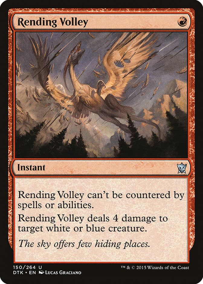 Rending Volley [Dragons of Tarkir] | Webway Games