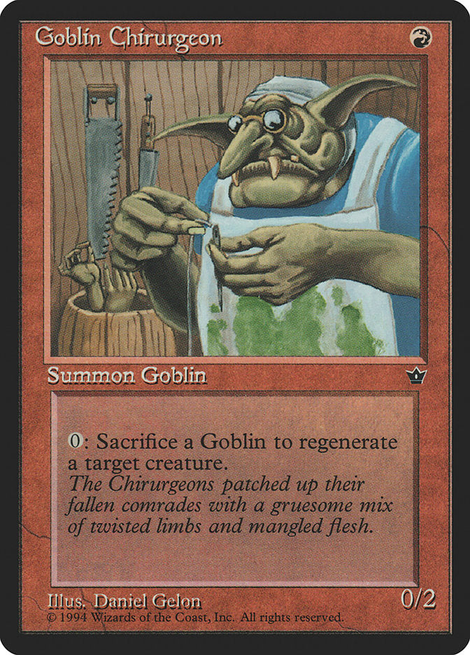 Goblin Chirurgeon (Daniel Gelon) [Fallen Empires] | Webway Games