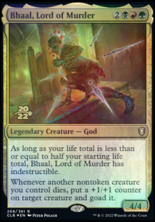 Bhaal, Lord of Murder [Commander Legends: Battle for Baldur's Gate Prerelease Promos] | Webway Games