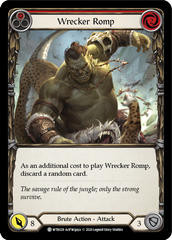 Wrecker Romp (Red) [U-WTR029] (Welcome to Rathe Unlimited)  Unlimited Rainbow Foil | Webway Games