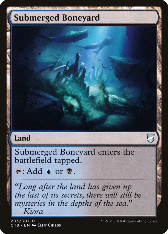 Submerged Boneyard [Commander 2018] | Webway Games