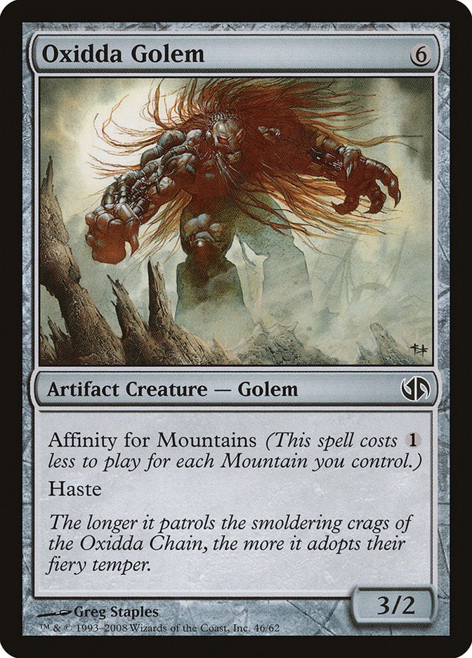 Oxidda Golem [Duel Decks: Jace vs. Chandra] | Webway Games