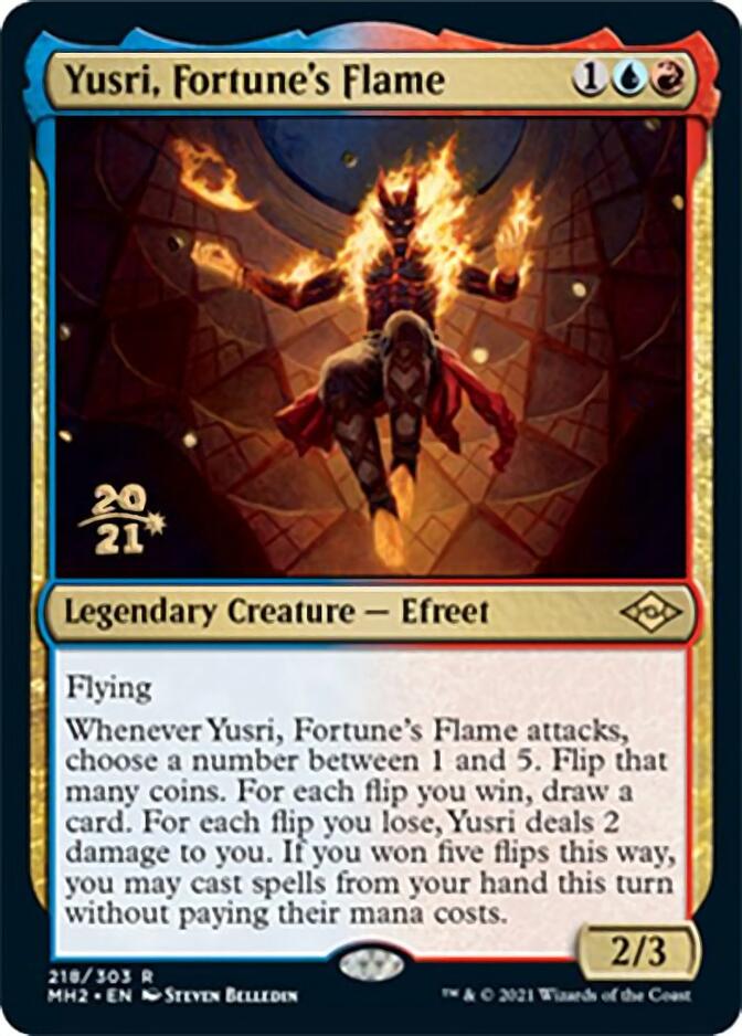 Yusri, Fortune's Flame [Modern Horizons 2 Prerelease Promos] | Webway Games