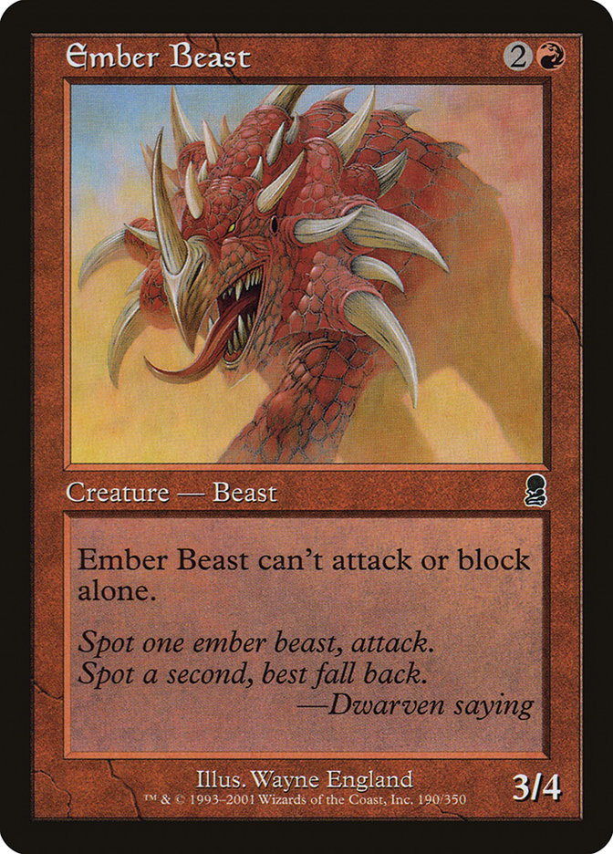 Ember Beast [Odyssey] | Webway Games