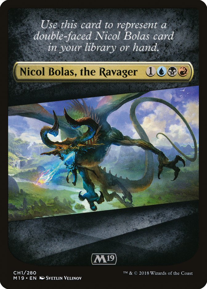 Checklist [Core Set 2019 Tokens] | Webway Games