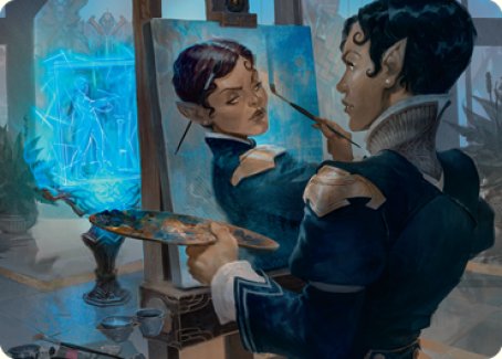 Parnesse, the Subtle Brush Art Card [Streets of New Capenna Art Series] | Webway Games