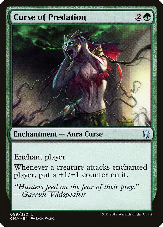 Curse of Predation [Commander Anthology] | Webway Games