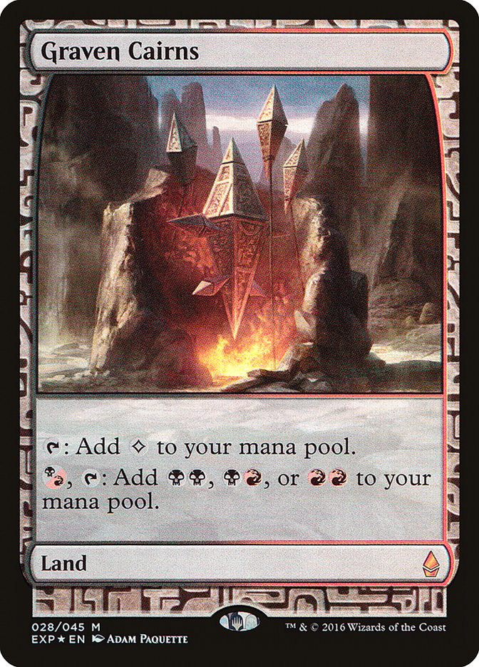Graven Cairns [Zendikar Expeditions] | Webway Games