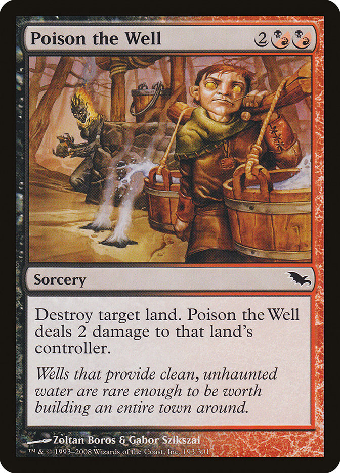 Poison the Well [Shadowmoor] | Webway Games