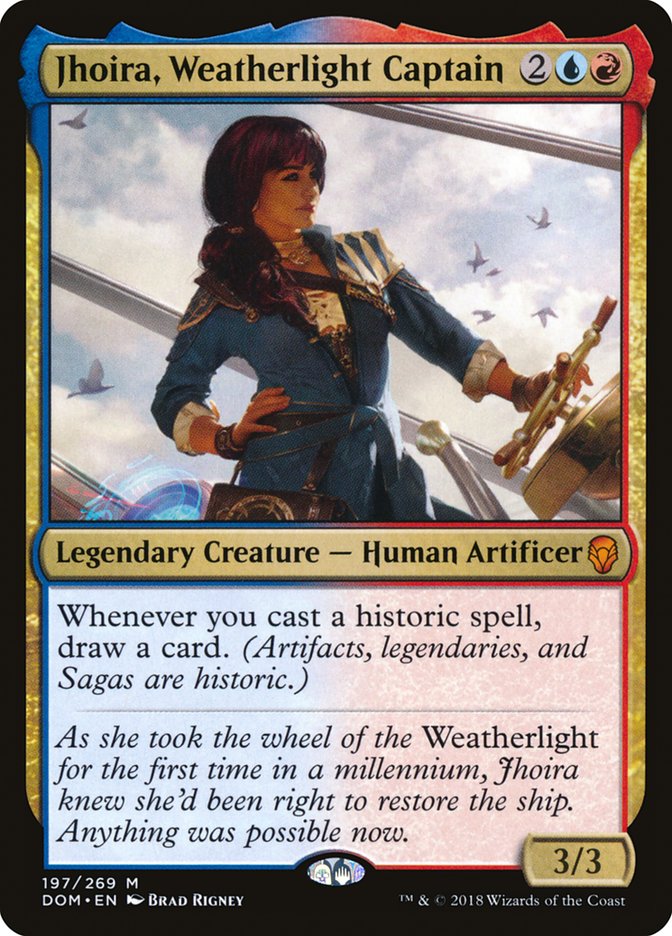 Jhoira, Weatherlight Captain [Dominaria] | Webway Games
