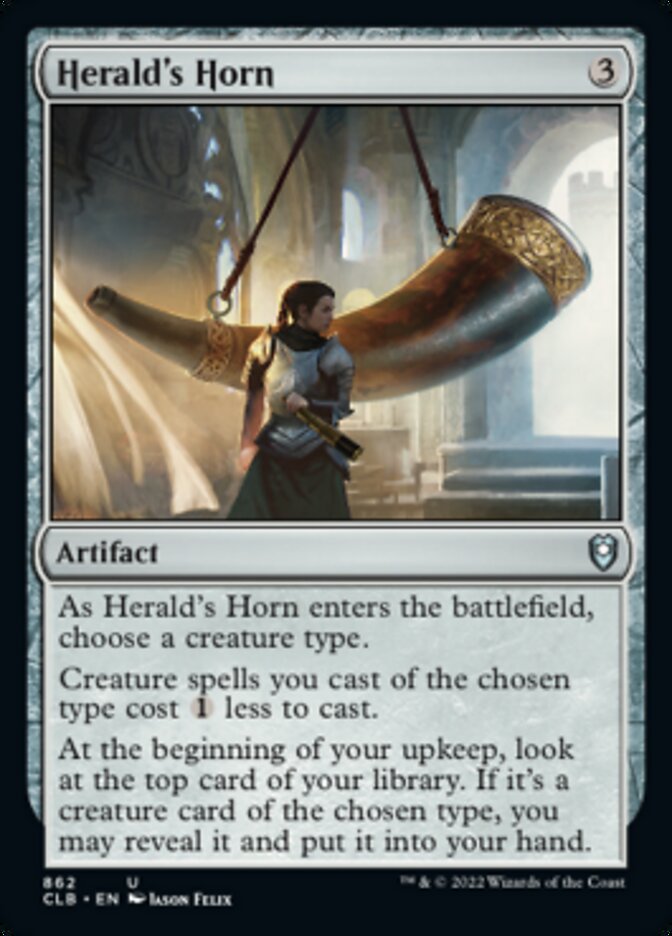 Herald's Horn [Commander Legends: Battle for Baldur's Gate] | Webway Games