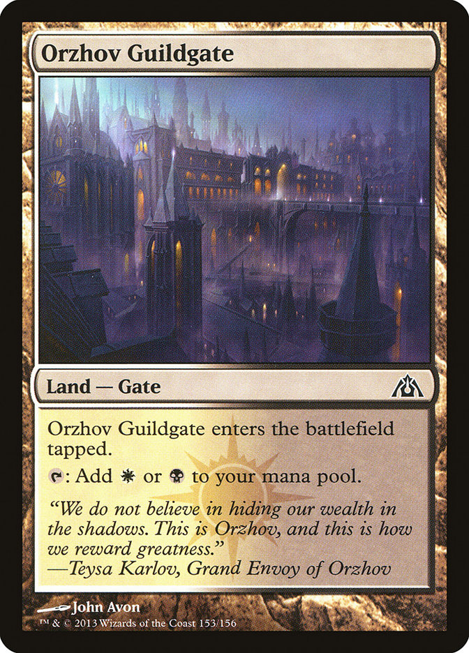 Orzhov Guildgate [Dragon's Maze] | Webway Games