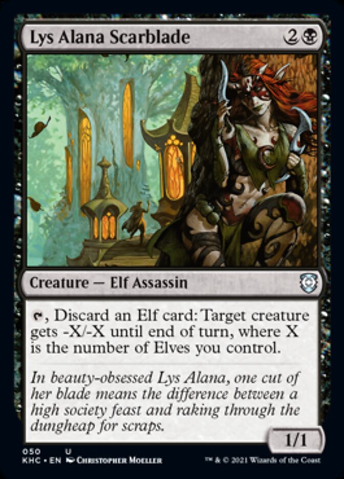 Lys Alana Scarblade [Kaldheim Commander] | Webway Games
