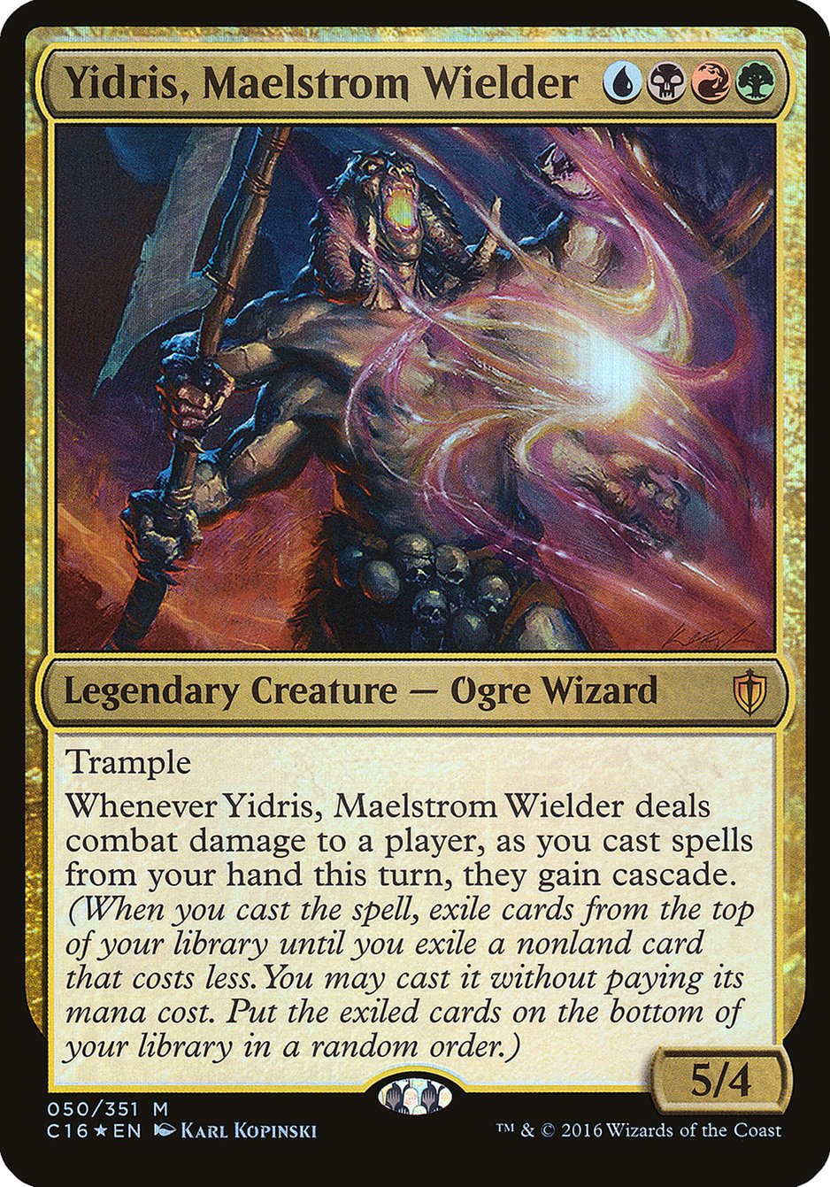 Yidris, Maelstrom Wielder (Commander 2016) [Commander 2016 Oversized] | Webway Games