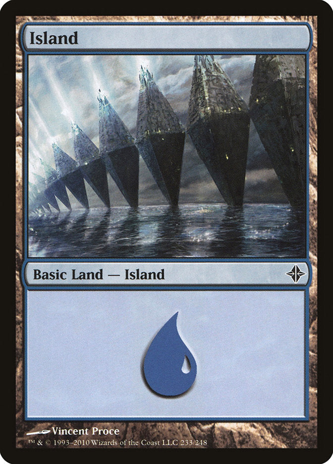 Island (#233) [Rise of the Eldrazi] | Webway Games