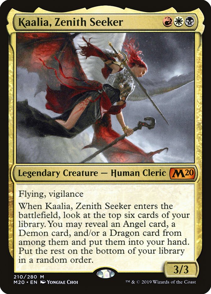 Kaalia, Zenith Seeker [Core Set 2020] | Webway Games