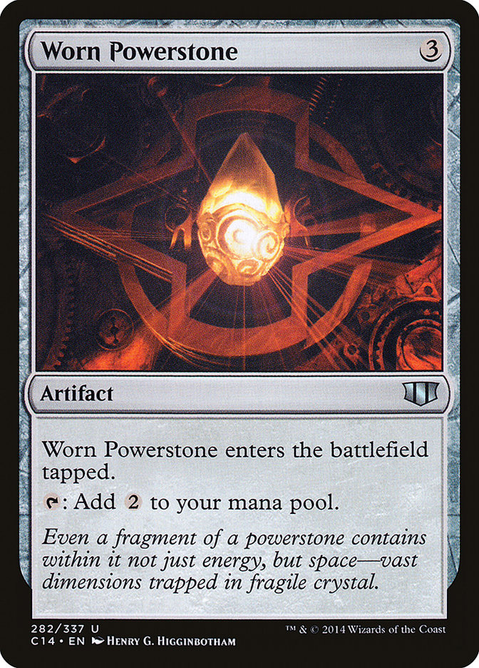 Worn Powerstone [Commander 2014] | Webway Games