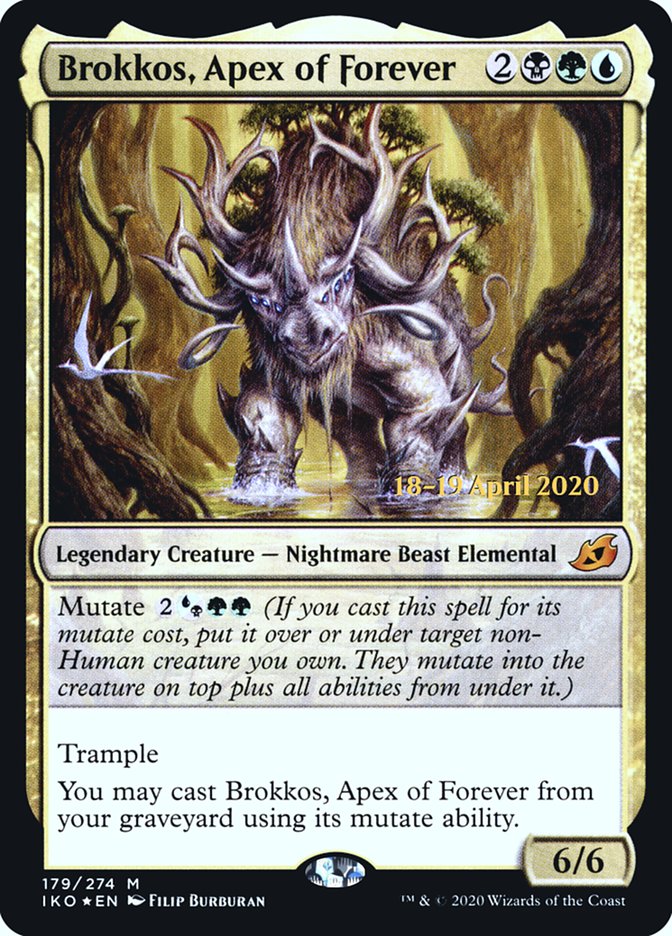 Brokkos, Apex of Forever  [Ikoria: Lair of Behemoths Prerelease Promos] | Webway Games