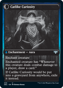 Mischievous Catgeist // Catlike Curiosity [Innistrad: Double Feature] | Webway Games