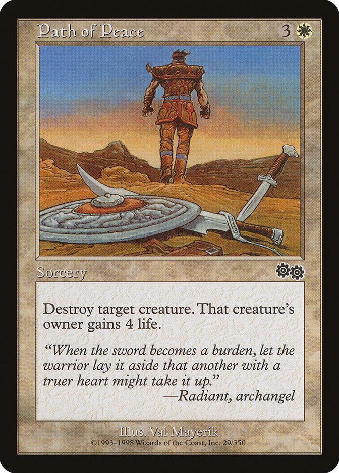 Path of Peace [Urza's Saga] | Webway Games