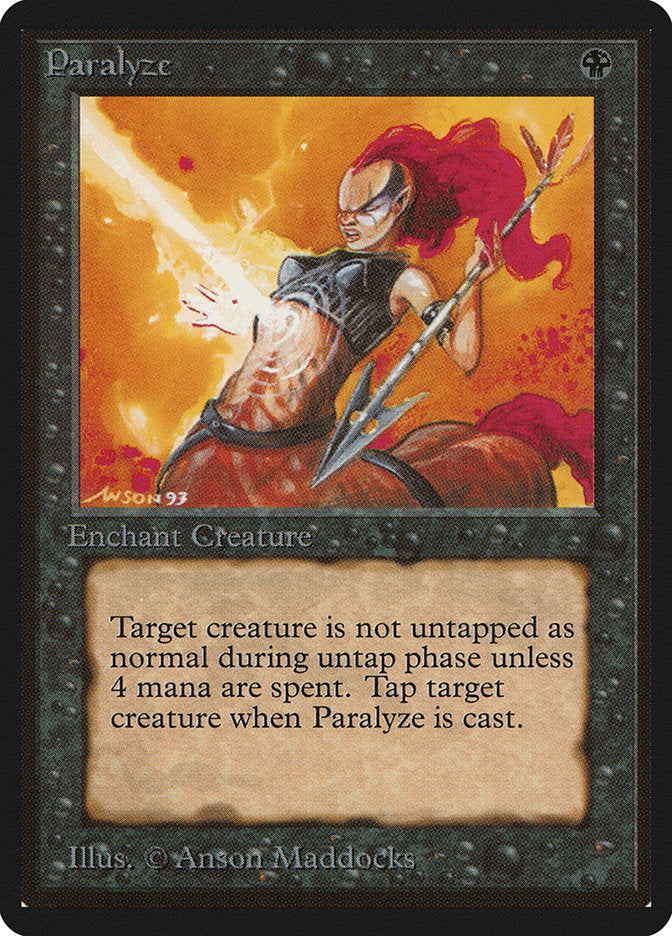 Paralyze [Limited Edition Beta] | Webway Games