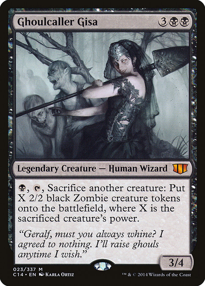 Ghoulcaller Gisa [Commander 2014] | Webway Games