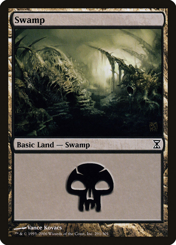 Swamp (#291) [Time Spiral] | Webway Games
