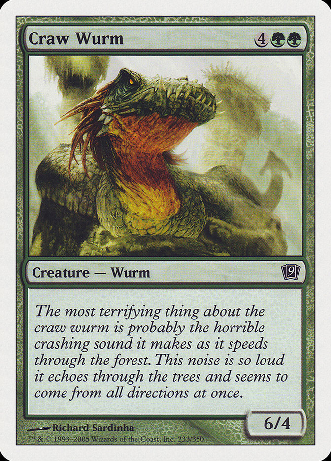 Craw Wurm [Ninth Edition] | Webway Games
