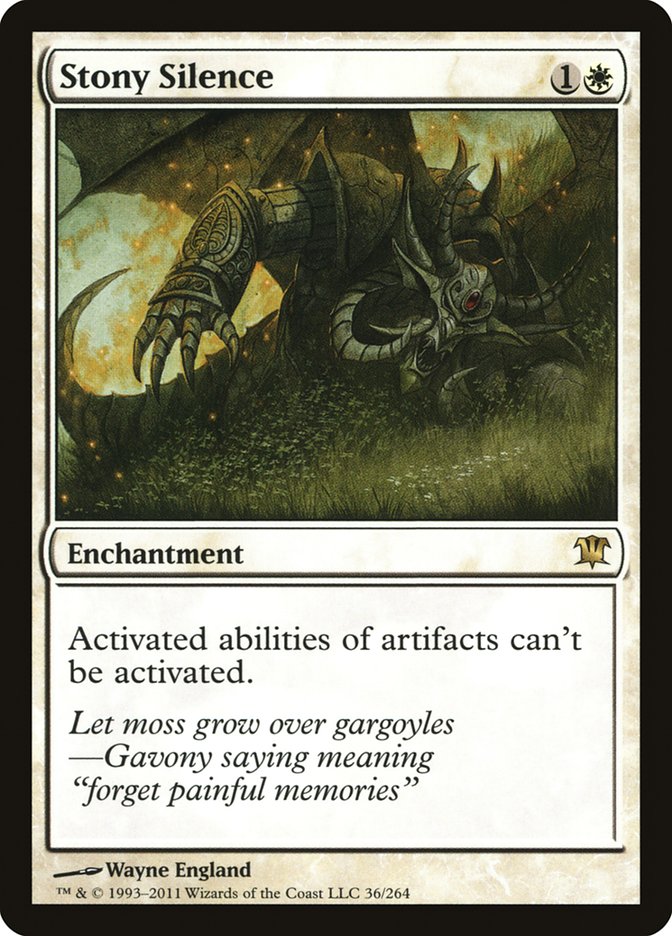 Stony Silence [Innistrad] | Webway Games