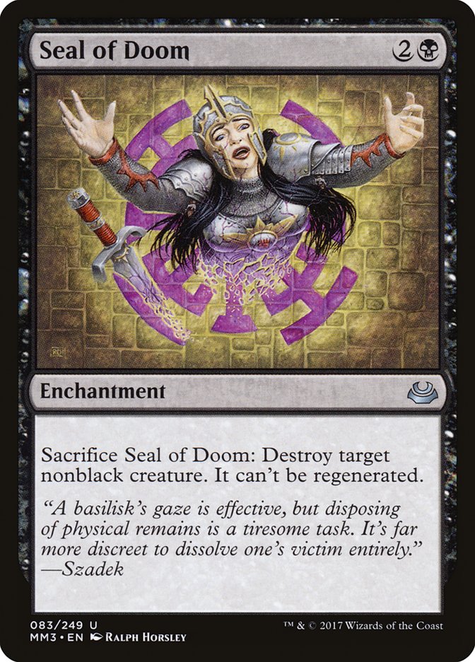 Seal of Doom [Modern Masters 2017] | Webway Games