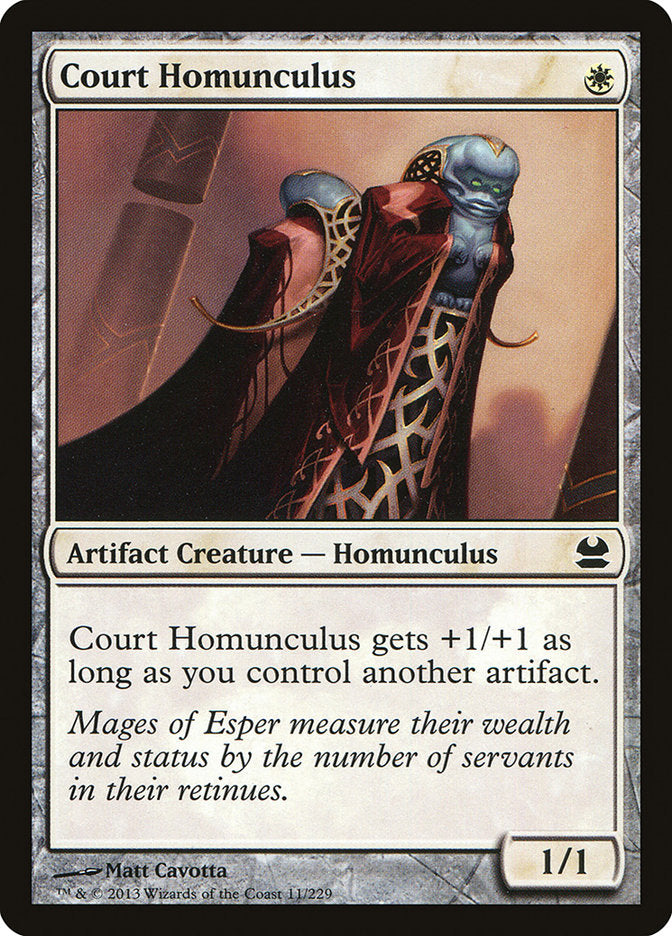 Court Homunculus [Modern Masters] | Webway Games