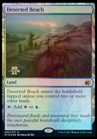 Deserted Beach [Innistrad: Midnight Hunt Prerelease Promos] | Webway Games