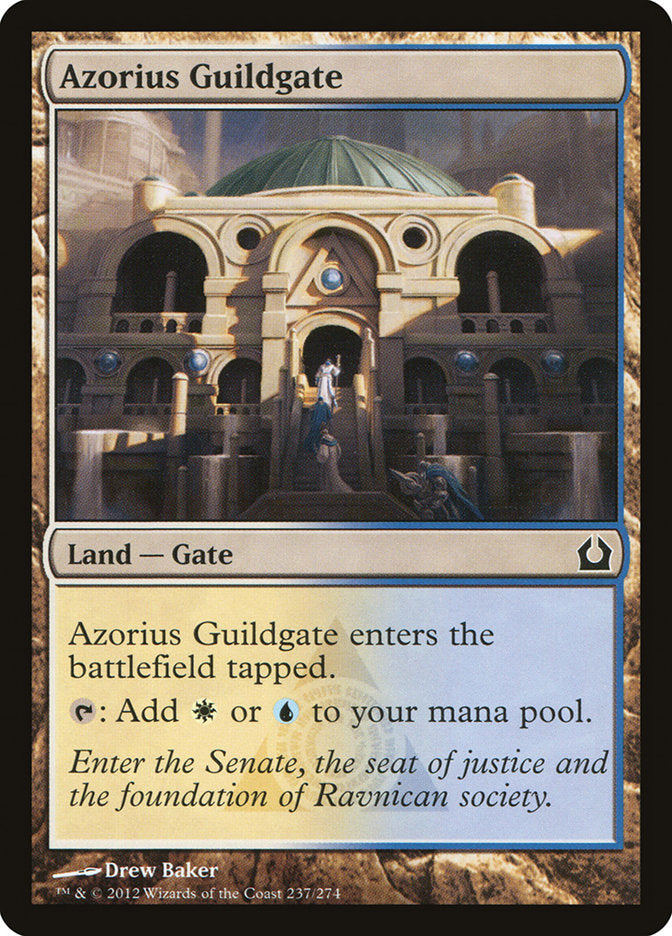 Azorius Guildgate [Return to Ravnica] | Webway Games