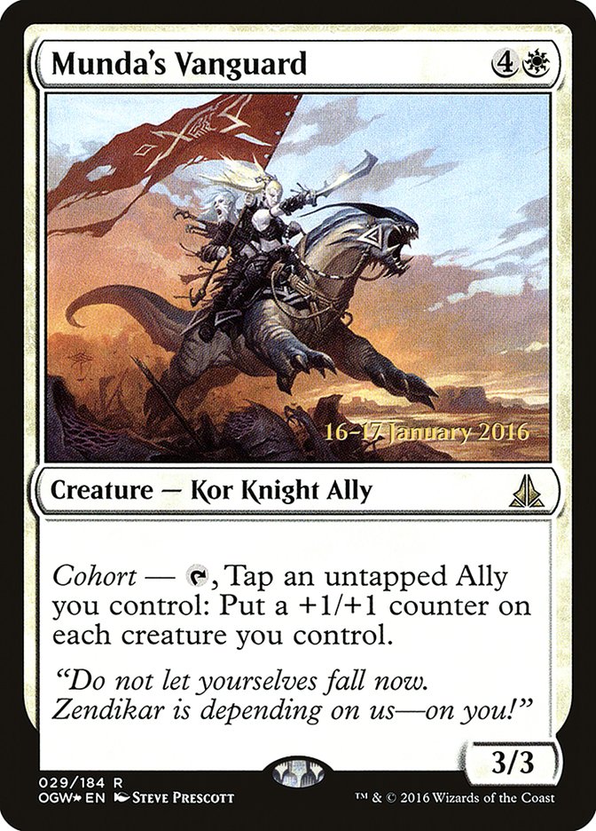 Munda's Vanguard (Prerelease) [Oath of the Gatewatch Prerelease Promos] | Webway Games