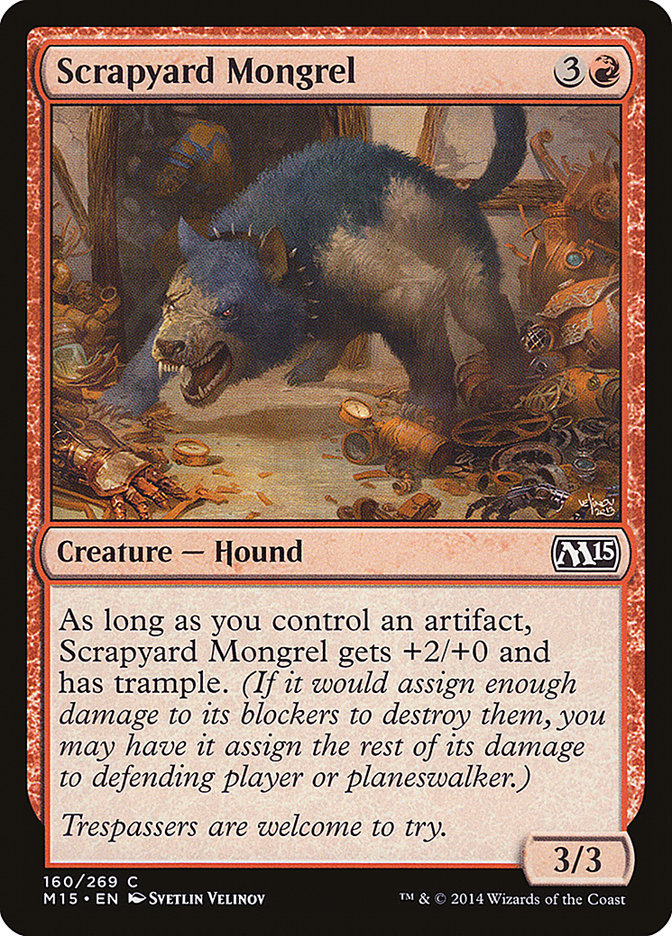 Scrapyard Mongrel [Magic 2015] | Webway Games