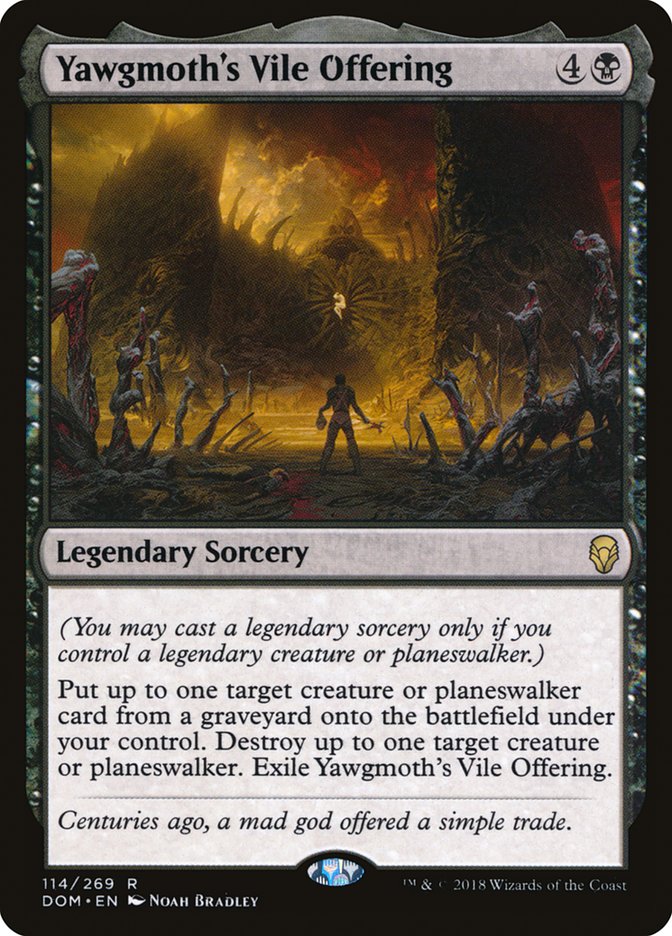 Yawgmoth's Vile Offering [Dominaria] | Webway Games