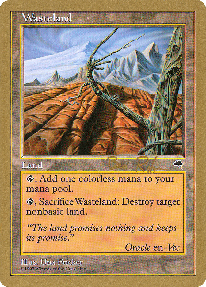 Wasteland (Ben Rubin) [World Championship Decks 1998] | Webway Games