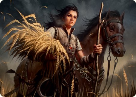 Ambitious Farmhand Art Card [Innistrad: Midnight Hunt Art Series] | Webway Games