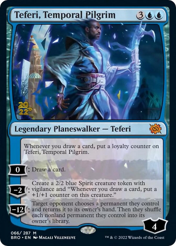 Teferi, Temporal Pilgrim [The Brothers' War: Prerelease Promos] | Webway Games