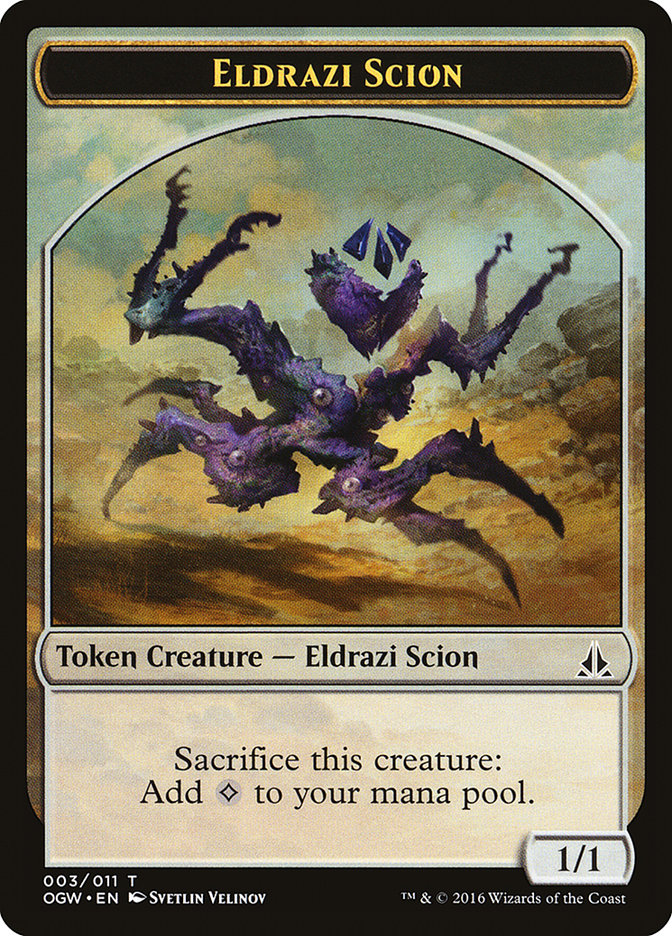 Eldrazi Scion (003/011) [Oath of the Gatewatch Tokens] | Webway Games