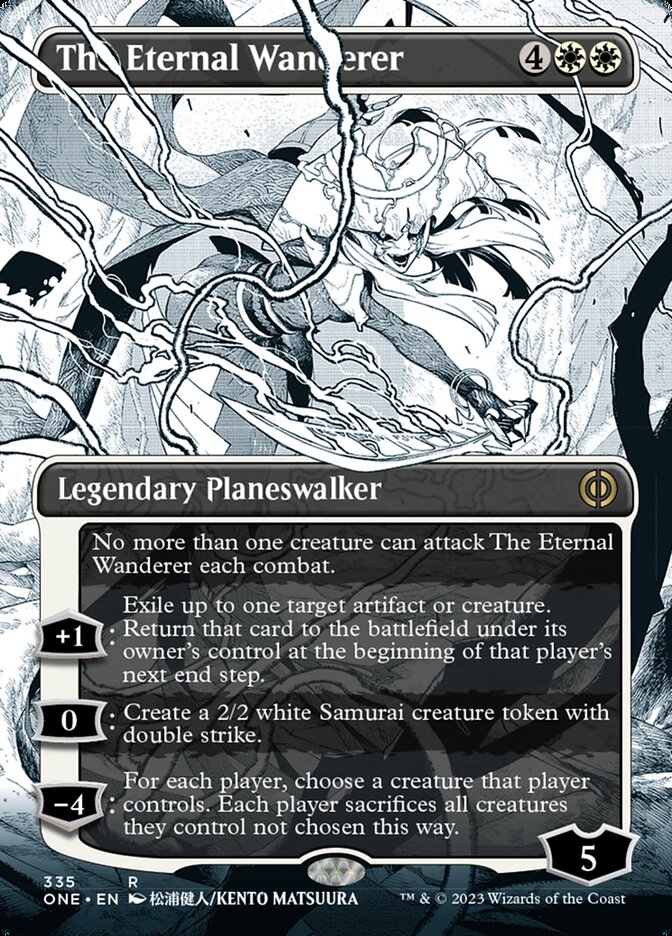 The Eternal Wanderer (Borderless Manga) [Phyrexia: All Will Be One] | Webway Games